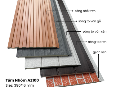 Tấm Nhôm Panel AZ100 – Giải Pháp Ốp Tường & Ngoại Thất Bền Bỉ, Thẩm Mỹ Cao
